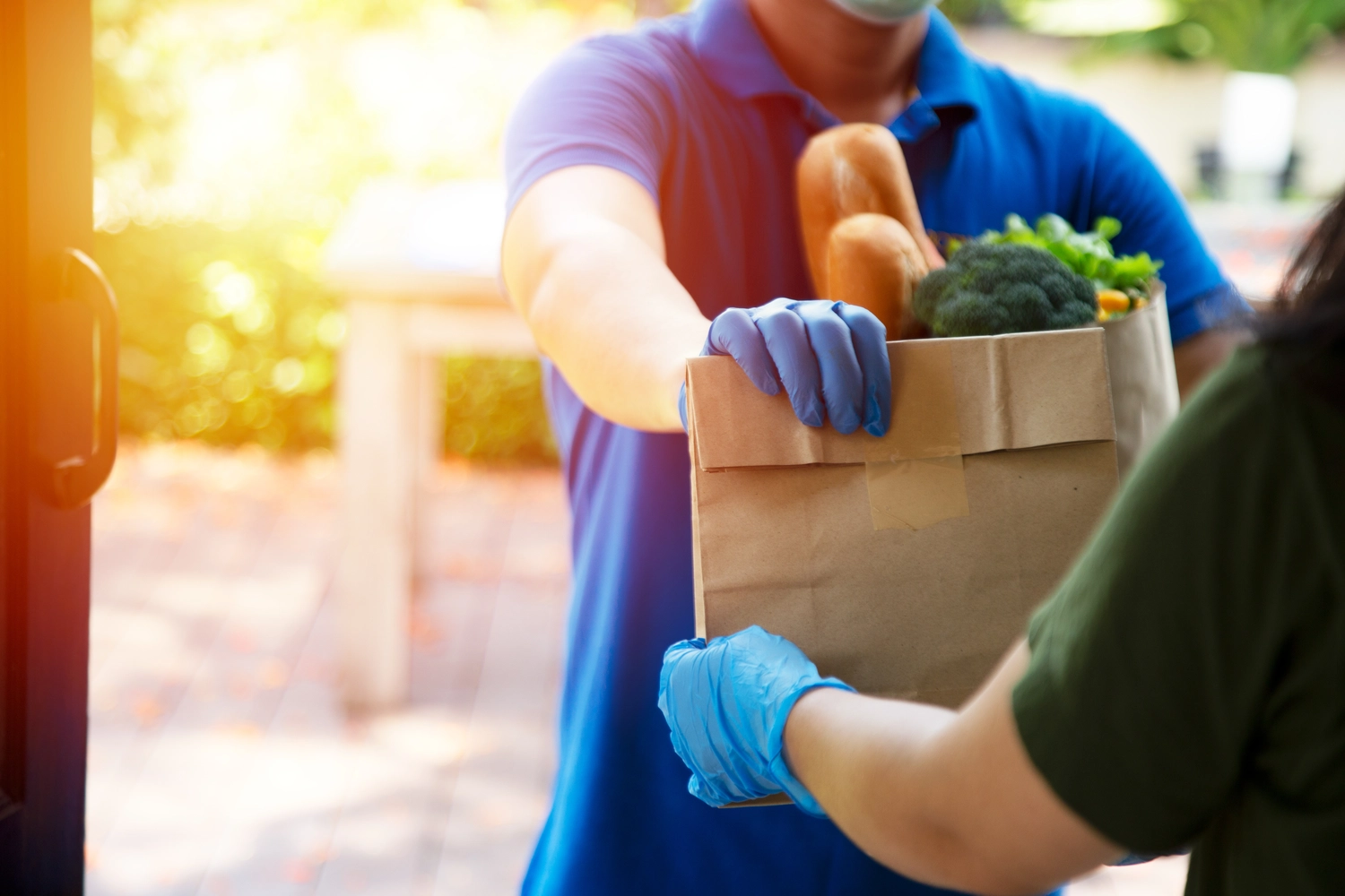Landlord Rakesh Patel helps volunteers feed those in urgent need during the COVID-19 pandemic